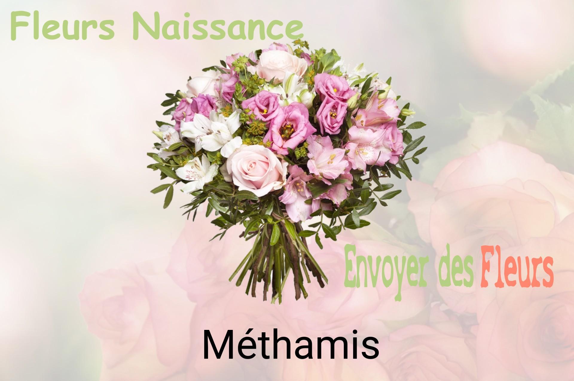 Bouquet de fleurs de naissance livré à Méthamis